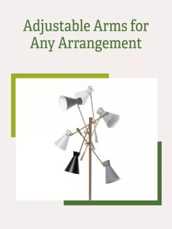 Adjustable 3-Arm Grow Lamp -Garden Care Shop 3 Arm 3