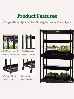 Compact 2-Tier SunLite® Garden -Garden Care Shop 39 414 4