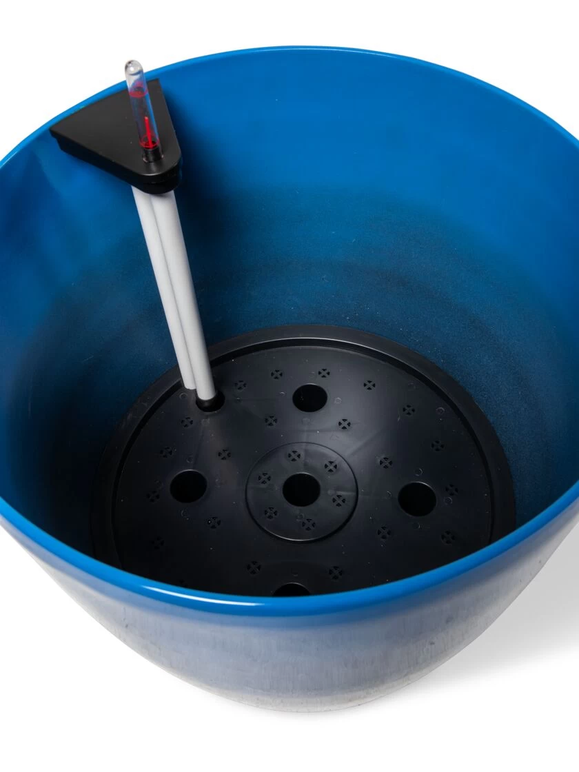 Viva Round Self-Watering Rolling Planter, 20" Diameter, Set Of 2 12 Viva Round Self-Watering Rolling Planter, 20" Diameter, Set Of 2 - Image 10