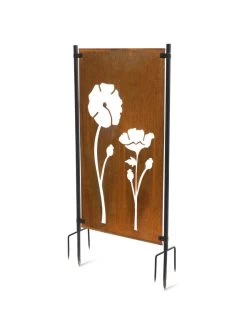Poppy Corten Steel Screen -Garden Care Shop 3 4 crop 8612984 3180