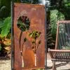 Poppy Corten Steel Screen -Garden Care Shop 3 4 crop 8612984 8313 poppy corten steel screen