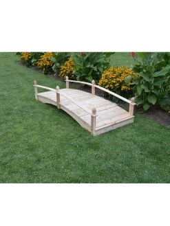 Acorn Garden Bridge Unfinished 3' X 8' 8 Acorn Garden Bridge Unfinished 3' X 8' -Garden Care Shop 3 4 crop 8613404 02V 4