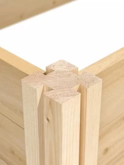 2' Cedar Raised Bed Garden Beds -Garden Care Shop 8588176 02V tif