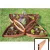 Classic Sienna Raised Garden Bed Versailles Sunburst With 1" Boards -Garden Care Shop 8589503 01v
