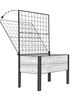 Space-Maker Pivoting Trellis, 4' -Garden Care Shop 8590247 001 tif 1