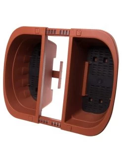 Self-Watering Saddle Railing Planter, 16" -Garden Care Shop 8592175TC 2028z tif