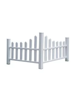 Country Corner Vinyl Picket Fence -Garden Care Shop 8593637 02v