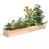 Premium Cedar Raised Garden Bed, 16" X 96" -Garden Care Shop 8593873 02V