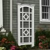 Milan Vinyl Trellis -Garden Care Shop 8593936 01v milan vinyl trellis new england white