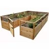 Garden In A Box Cedar Raised Bed, 8' X 12' -Garden Care Shop 8594023 05V 3 4