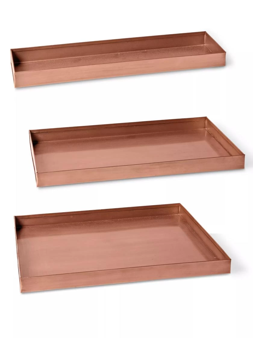 Essex Plant Stand Trays, Set Of 3 3 Essex Plant Stand Trays, Set Of 3