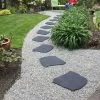 Recycled Rubber Flagstone Stepping Stone -Garden Care Shop 8594282 01CUST 3 4