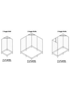 Stack & Extend Veggie Wall 12 Stack & Extend Veggie Wall -Garden Care Shop 8595683 03V 3 4