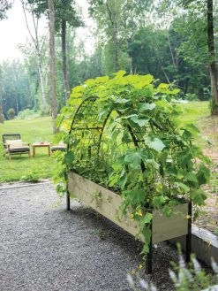 Eco-Stained Elevated Planter Box, 2'x8' -Garden Care Shop 8596760 0046 tif