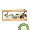 Low Bamboo LED Grow Light Garden -Garden Care Shop 8597720 10i