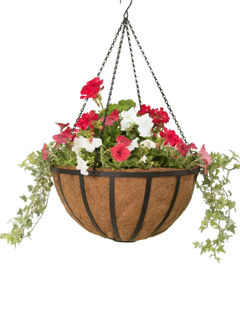 AquaSav™ Oxford Hanging Basket, 20" 4 AquaSav™ Oxford Hanging Basket, 20" - Image 2