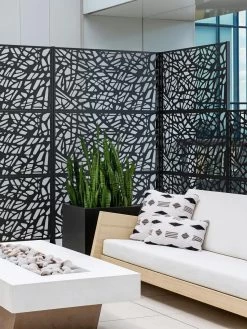 Veradek 3-Panel Privacy Screen Set, Web -Garden Care Shop 8599206 10V tif