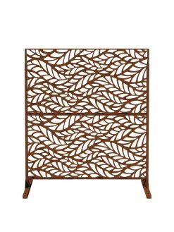 Veradek 2-Panel Privacy Screen Set, Flowleaf 15 Veradek 2-Panel Privacy Screen Set, Flowleaf -Garden Care Shop 8599212 13V tif