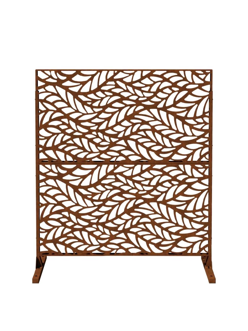 Veradek 2-Panel Privacy Screen Set, Flowleaf 9 Veradek 2-Panel Privacy Screen Set, Flowleaf - Image 7