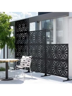 Veradek 2-Panel Privacy Screen Set, Star -Garden Care Shop 8599214 08v