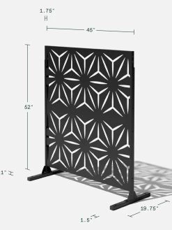 Veradek 2-Panel Privacy Screen Set, Star -Garden Care Shop 8599214 11v