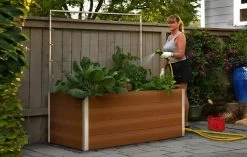 Urban Keyhole Garden 3' X 5'