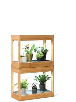 Bamboo Mini LED Grow Light Garden 18 Bamboo Mini LED Grow Light Garden -Garden Care Shop 8599624 012747 tif