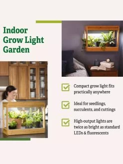 Bamboo Mini LED Grow Light Garden 19 Bamboo Mini LED Grow Light Garden -Garden Care Shop 8599624 04