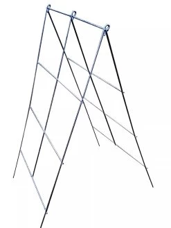 Heavy-Duty A-Frame Plant Supports Galvanized 42", Set Of 5