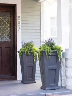 Fairfield Self-Watering Tall Patio Planters, 34” -Garden Care Shop 8600109 8453 tif