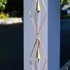Diamond Pure Copper Rain Chain, 8-1/2'