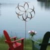 Feather Staked Wind Spinner, 32" -Garden Care Shop 8600481 01v feather staked wind spinner 32 inch