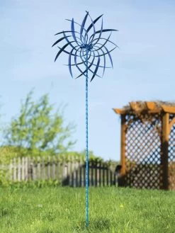 Pinwheel Wind Spinner, 22" -Garden Care Shop 8600488 02V tif