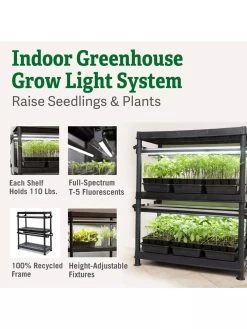 Stack-n-Grow Lights - 2-Tier System -Garden Care Shop 8608905 6