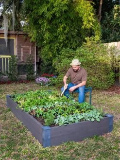 Recycled Composite Raised Beds -Garden Care Shop 8608928 0100