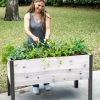 Self-Watering Eco-Stained Elevated Planter Box, 2' X 4' -Garden Care Shop 8608961 5040 tif