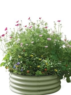 Birdies™ Round Metal Raised Bed -Garden Care Shop 8609150 006525 tif