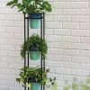 Steel Vertical Plant Stand With Metal Pots -Garden Care Shop 8609183 6869 tif