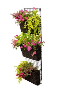 Wire Wall Pockets Vertical Gardens -Garden Care Shop 8609201 0407 tif