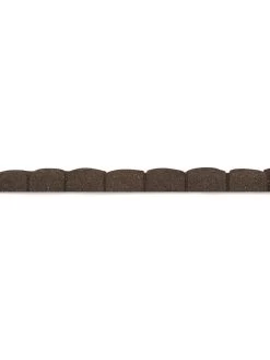 Roman Stone Recycled Rubber Landscape Edging, 4' -Garden Care Shop 8609898 03V tif