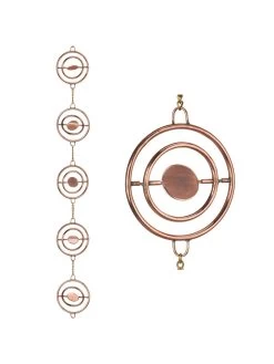 Stellar Copper Rain Chain, 8.5ft