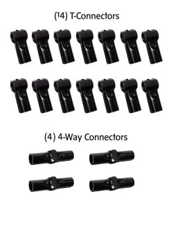 Connector Kit For DIY A Frame Plant Support 15 Connector Kit For DIY A Frame Plant Support -Garden Care Shop 8610366 10113 tif