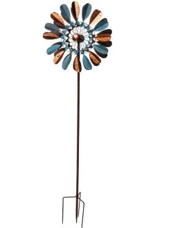 Metallic Leaf Wind Spinner -Garden Care Shop 8610441 1254 tif