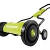 Sun Joe MJ1800M 18-Inch Quad-Wheel, 5-Position, Razor Sharp Cutting Blade, Silent Push Reel Mower