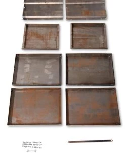 Corten Steel Modular Raised Bed, 2'x4' -Garden Care Shop 8610702 5140 tif