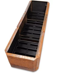 Corten Steel Modular Raised Bed, 2'x6' -Garden Care Shop 8610703 0034 tif