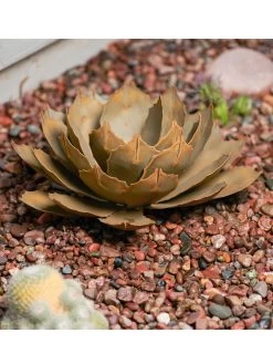 Desert Steel Artichoke Agave Sculpture 12 Desert Steel Artichoke Agave Sculpture -Garden Care Shop 8610760 01v