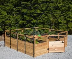 Garden In A Box With Greenhouse, 8' X 8' 12 Garden In A Box With Greenhouse, 8' X 8' -Garden Care Shop 8611033 03V jpg