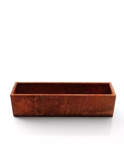 Veradek Metallic Series Corten Steel Window Box Planter, 36" -Garden Care Shop 8611609 06V tif