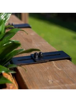 Veradek Metallic Series Corten Steel Railing Planters -Garden Care Shop 8611611 01v